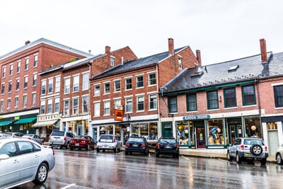 Small businesses in Belfast Maine.