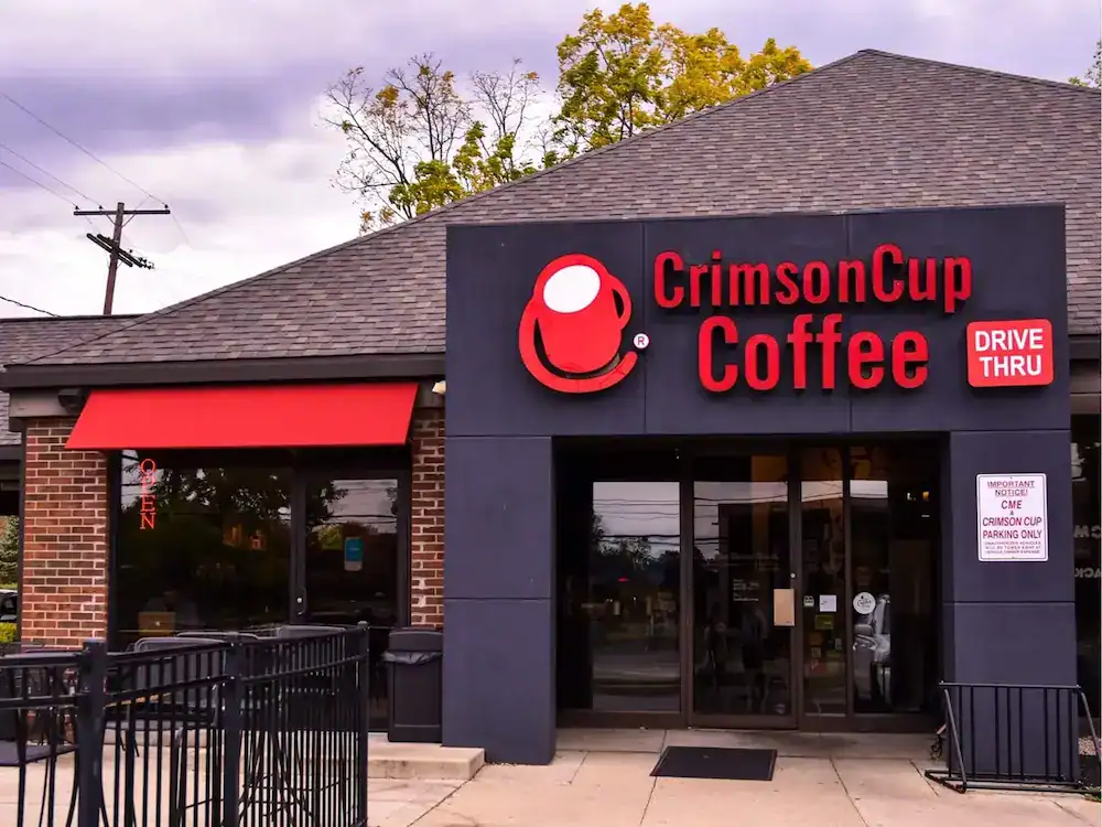 Crimson Cup Coffee Shop - Clintonville