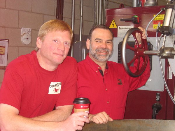 Greg Ubert and Armando Escobar Crimson Cup Coffee & Tea